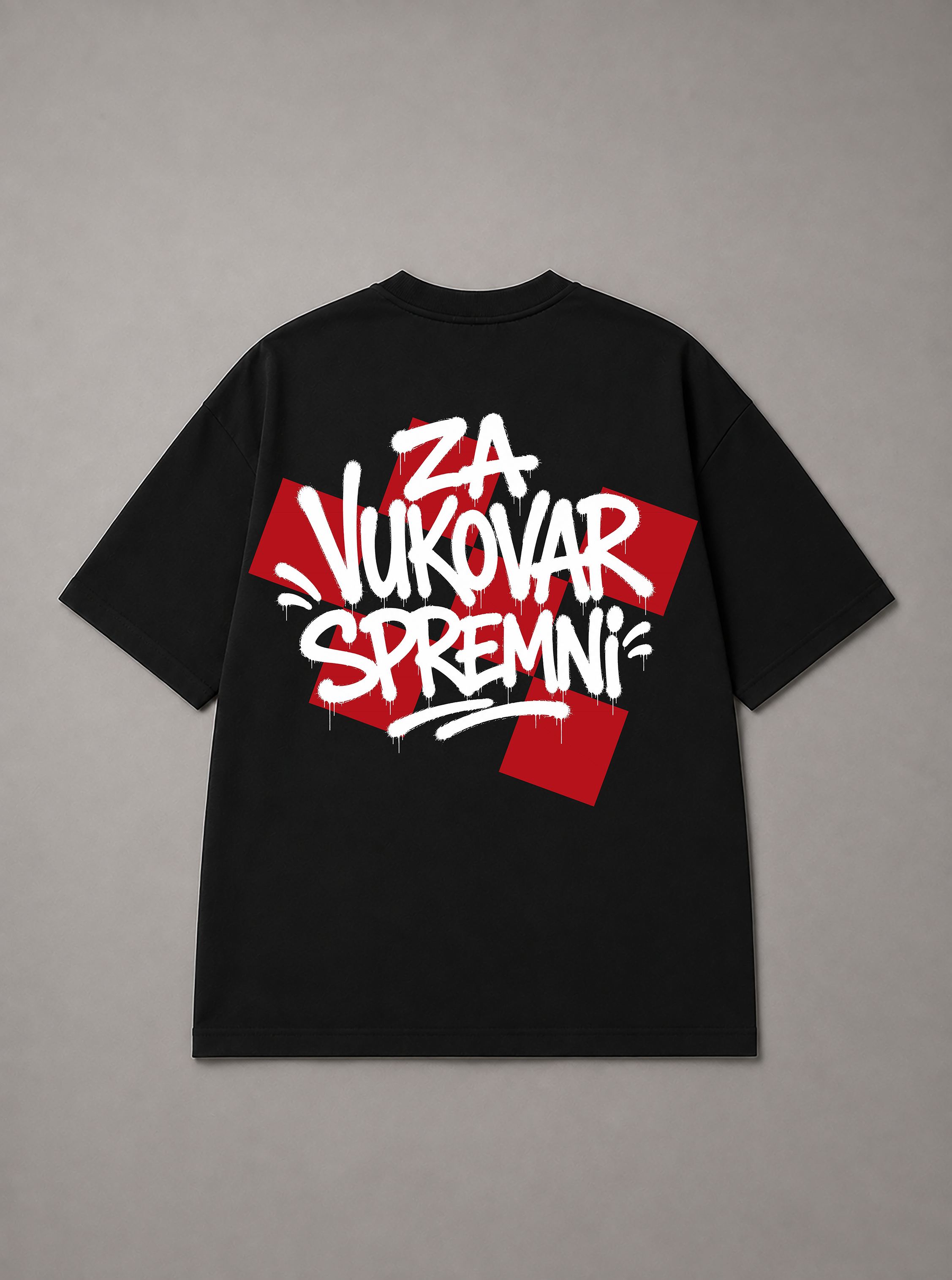 grafit ZA VUKOVAR SPREMNI majica