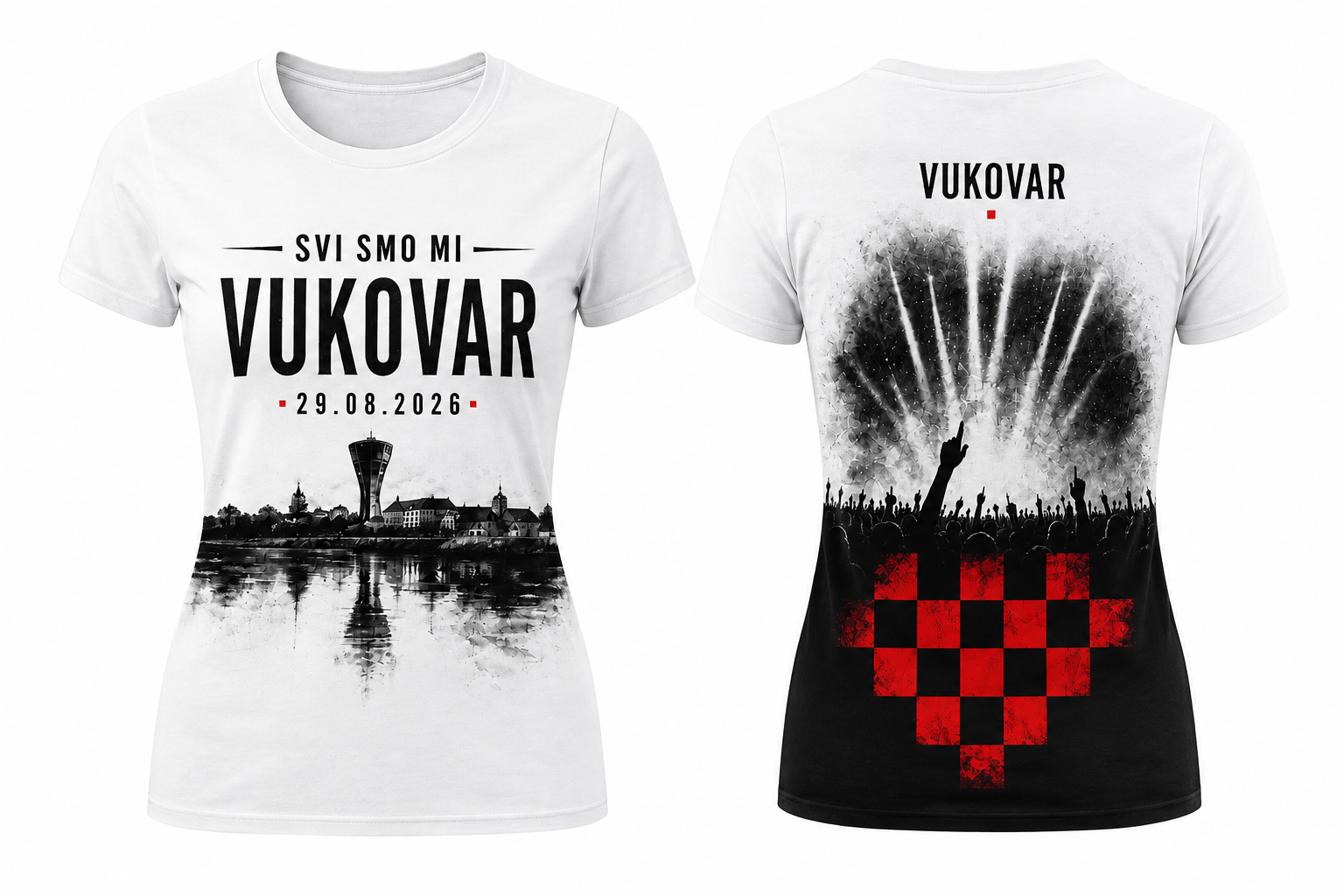 ŽENSKA MAJICA KONCERT VUKOVAR 2026